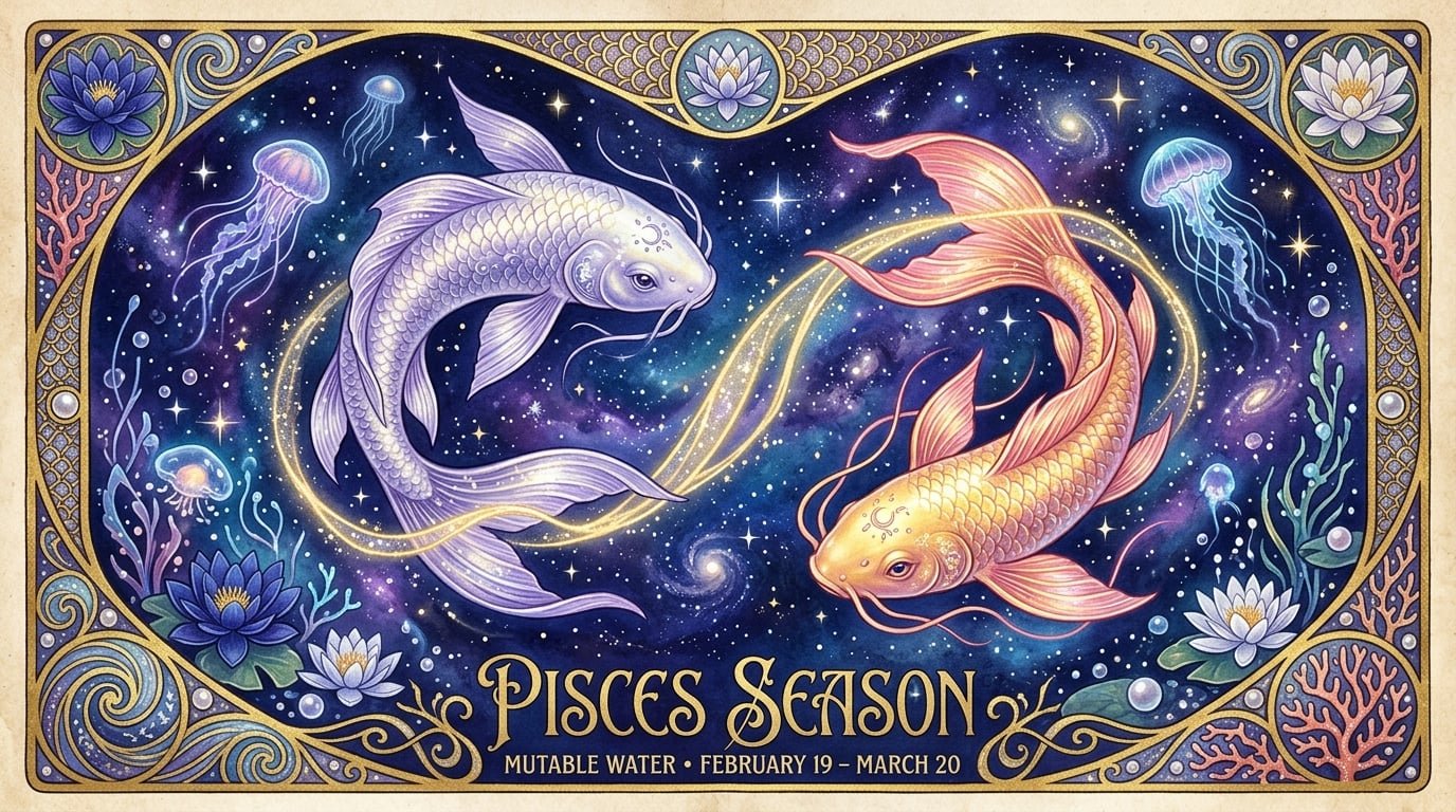 Astrological season artwork for March