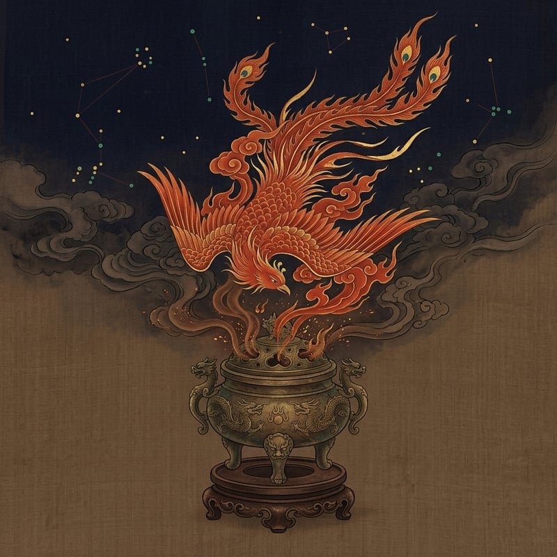 Wuxing Fire Monkey element artwork