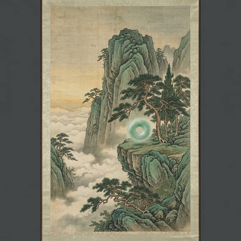 Wuxing Wood Monkey element artwork