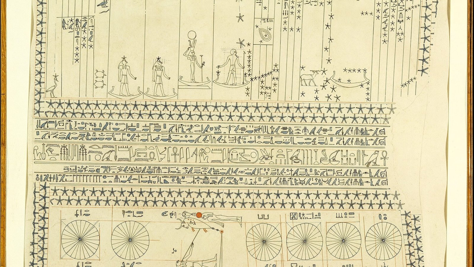 Monumental astronomical ceiling in the tomb of Senenmut TT353 at Deir el-Bahari