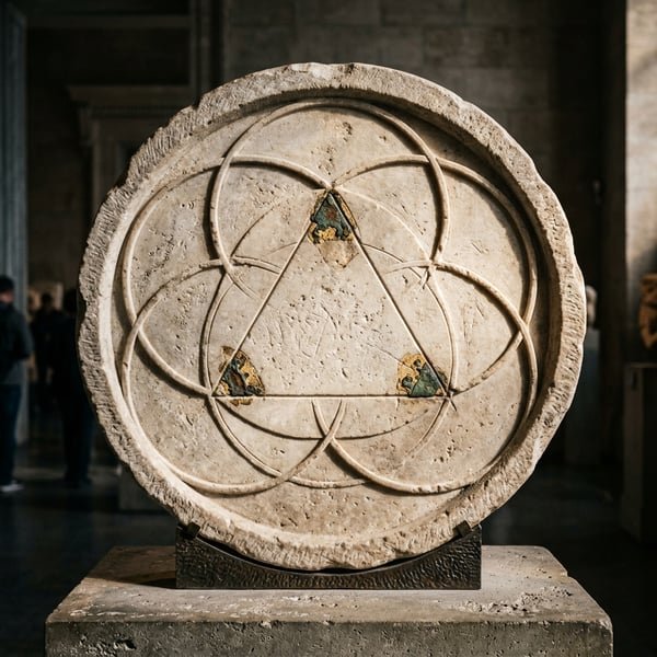 Pythagorean Sacred Geometry archetype portrait for Number 3