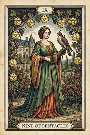 Nine of Pentacles