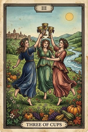 Three of Cups